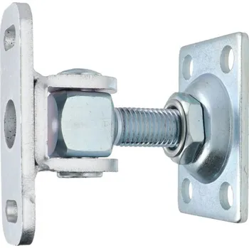 pant Nastavitelný závěs M16 s deskou a hliníkovou přírubou, pozinkovaný