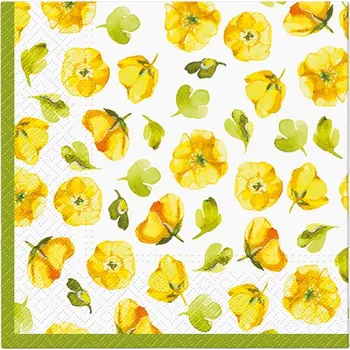 Papírový ubrousek Ubrousky PAW L 33x33cm Floral Glow