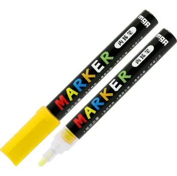 Popisovač akrylový M&G Acrylic Marker 2 mm, Yellow S400