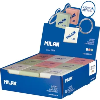 Přívěsek na klíče MILAN s tvarem ikonické gumy 430