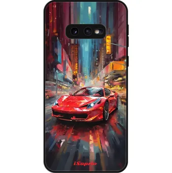 Pouzdro na mobilní telefon Lesklé pouzdro Exclusive iSaprio - Ferrari - Samsung Galaxy S10e
