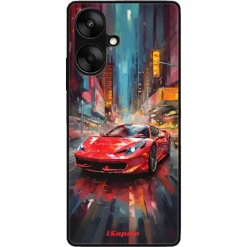 Pouzdro na mobilní telefon Lesklé pouzdro Exclusive iSaprio - Ferrari - Xiaomi Redmi 13C 5G