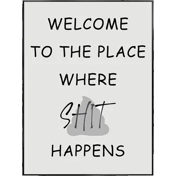 Obraz Černobílý obraz WC | Obraz na plátně, Fotoobraz - B , 60 x 80 cm bez rámu