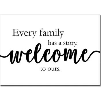 Obraz Minimalistický obraz, černobílý anglický citát | Moderní dekorace, Obraz na zeď - E , 50 x 70 cm bez rámu