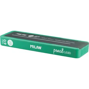 Náplň do psacích potřeb Grafitové tuhy MILAN 2B/0,9 mm, 12 ks