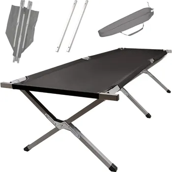 Dětsný nábytek Skládací cestovní postel Canada black 150kg