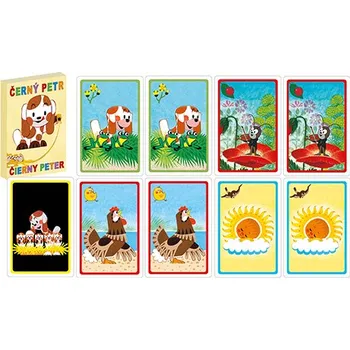 Pexeso Karty hrací - Černý Petr - Akim Štěňátko