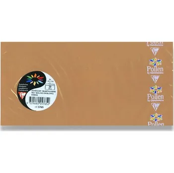 Obálka Obálka CF - DL oranžová samolep. 120g. (20 ks)