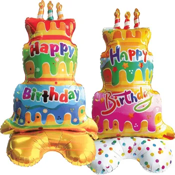 Balónek Narozeninový balónek 120 cm (mix barev)