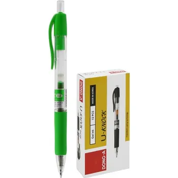 Pero gelové DONG-A U-Knock 0.5mm / zelené