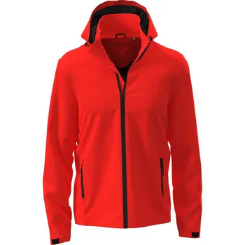 Pánská 3-vrstvá softshellová bunda Softshell Jacket "Lux" scarlet red S