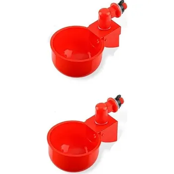 Napáječka pro ptáka Automatická napáječka pro drůbež | chovatelské potřeby - 2ks