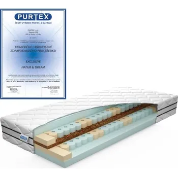 Matrace Purtex SALMA AIR HARD, Tencel Abstract, 200 x 90 cm