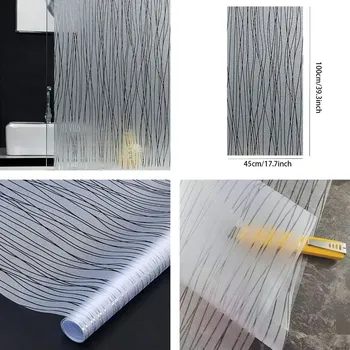 Okenní dekorace Fólie na okna s matným efektem pro soukromí | okenní fólie, samolepicí fólie - BOXT , 30x100 cm