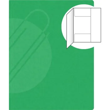 Archivační box Odkládací mapa se 3 chlopněmi PREŠPÁN 253 - zelená