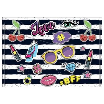 Obal PP s patentem A5, Love Fashion