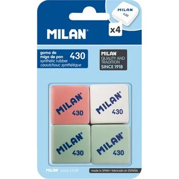 Pryž Náhradní gumy MILAN 430, sada 4 ks