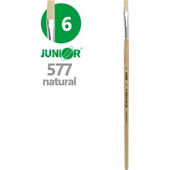 Štětec plochý JUNIOR č. 1 6" 577 Natural
