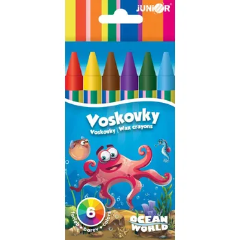 Voskovky 6 ks Ocean World