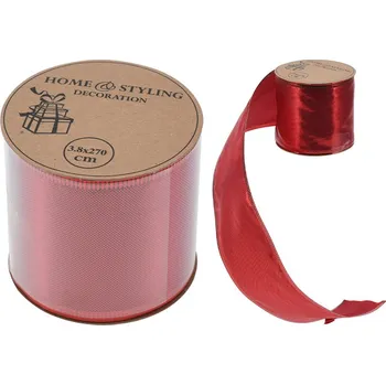 Stuha Stuha dekorační, šířka 63 mm (mix barev)