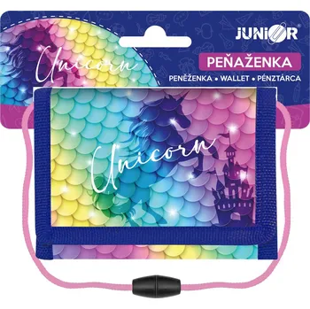 Peněženka Dětská textilní peněženka - Seria 6 - Unicorn