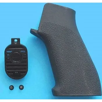 Precizní pažbička s patkou pro M16 - černá, G&P
