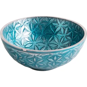 Berk Esoterik Berk Kadidelnice Flower of Life (Květ života) Tyrkysová, Ø 12 cm