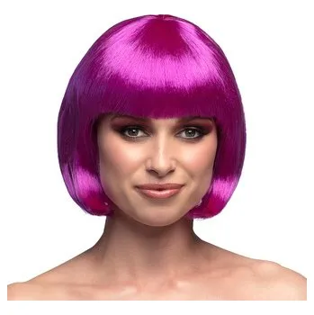 Karnevalový kostým Boland&nbsp;Paruka fialové mikádo s ofinou