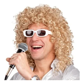 Boland&nbsp;Blond paruka zpěvák s brýlemi