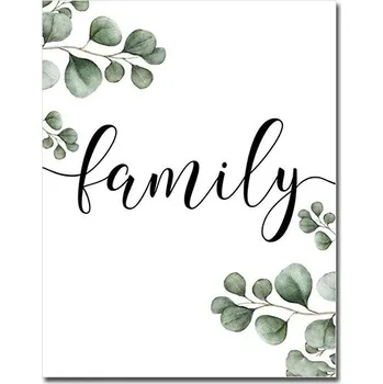 Obraz Minimalistický obraz, černobílý anglický citát | Moderní dekorace, Obraz na zeď - já , 50 x 70 cm bez rámu