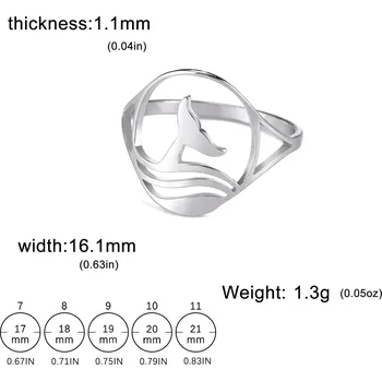 Prsten Ocelový prsten | módní šperk - Styl 9 Ocel , 7