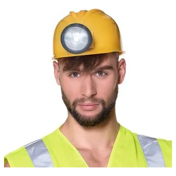 Karnevalový kostým Boland Helma se světlem stavební dělník