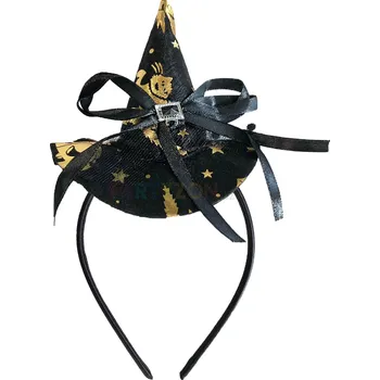 Karnevalový doplněk Mini čarodějnický klobouk