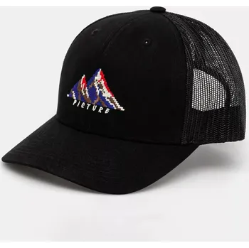 Kšiltovka Kšiltovka Picture Zephyr černá barva, hladká, SB0270 99X, vel. ONE SIZE