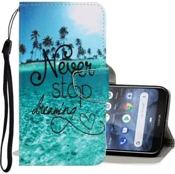 Pouzdro na tablet VSECHNONAMOBIL 18053 ART Peňaženkový obal Nokia 3.2 SEA