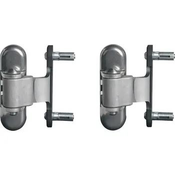 pant LOCINOX 3DM - třícestný nastavitelný závěs z nerezové oceli pro brány do 150 kg, 1 pár