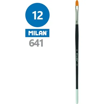 Umělecký štětec Štětec plochý MILAN č. 12 - 641