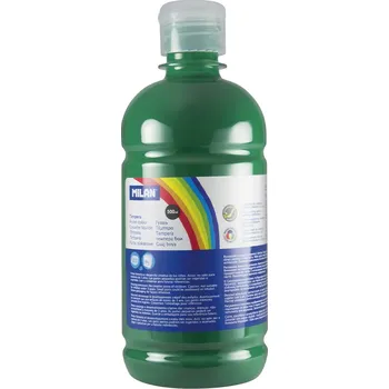 Barva temperová 500ml tmavě zelená