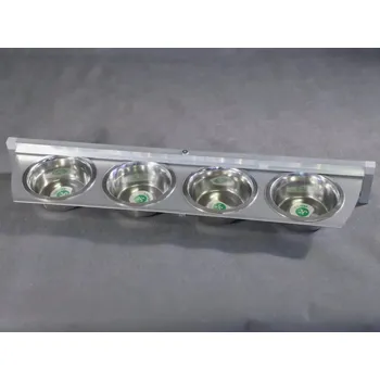 Miska pro psa Otočný krmný pult se čtyřmi miskami 800 ml