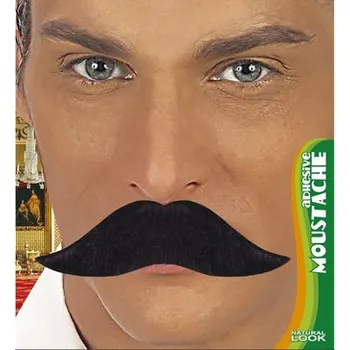 Karnevalový kostým Widmann&nbsp;Knír královský černý