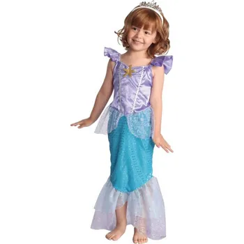 Karnevalový kostým Dětský kostým Mořská panna (šaty, čelenka), rozměr 92/104 cm