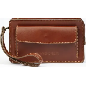 Pánská aktovka Pánská kožená etue Gregorio ART. 2123 hnědá