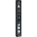 VCM CD a DVD regál Rasato - XL, černá 794618