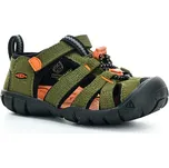 Keen seacamp dark olive/gold flame (cnx) sportovní sandály Velikost boty (EU): 28, Vnitřní délka boty: 170, Vnitřní šířka boty: 70
