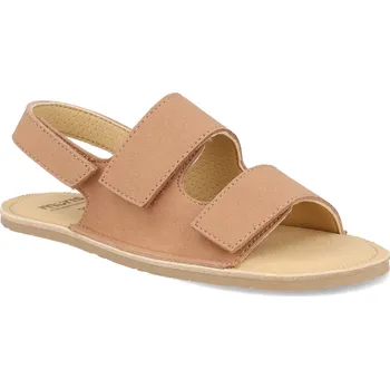 Dívčí sandály Barefoot dětské sandály Muris - Rio dusty pink růžové Velikost: 30