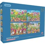 GIBSONS Puzzle Kořínky a výhonky 4x500 dílků