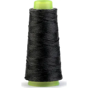 Nit Voskované polyesterové nitě / dratev, barva 2 (4322) černá
