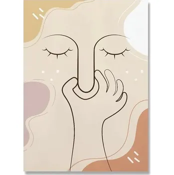 Obraz Vtipný obraz na zeď do koupelny | moderní dekorace, designový obraz - C , 50 x 75 cm bez rámu