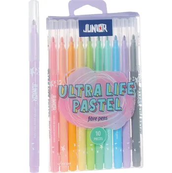 Fixy JUNIOR pastelové barvy - sada 10 ks
