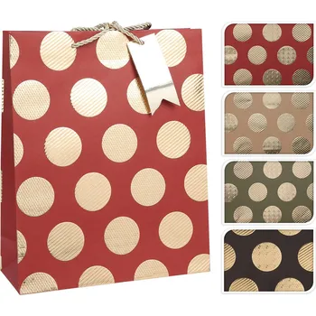 Dárková taška s reliéfem, střední (4 motivy)